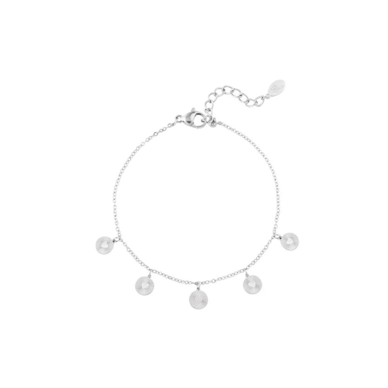 Armbandje zilver