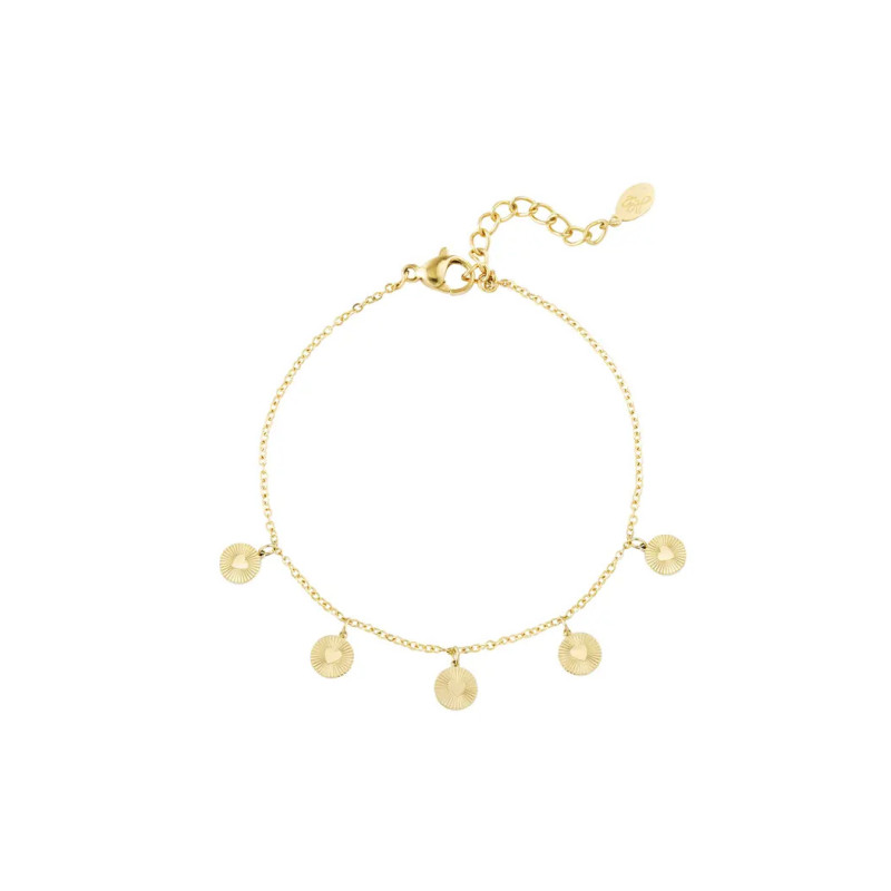 Armbandje goud