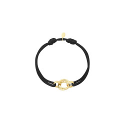 Armbandje zwart