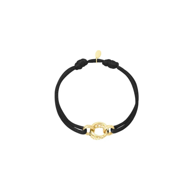 Armbandje zwart