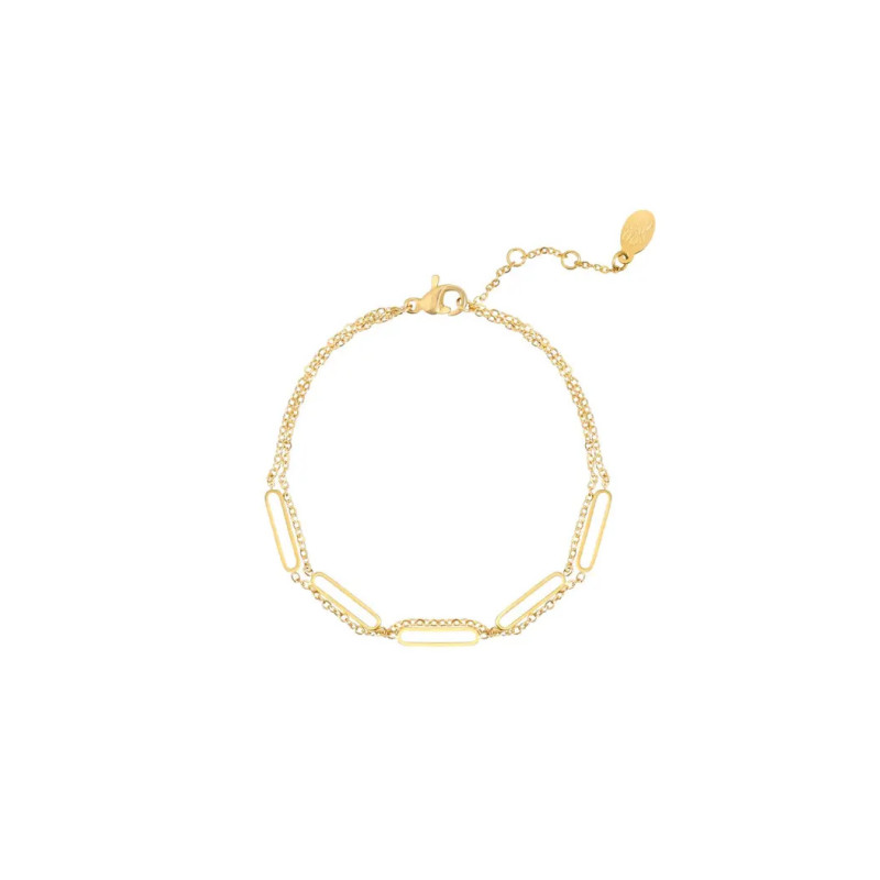 Armbandje goud