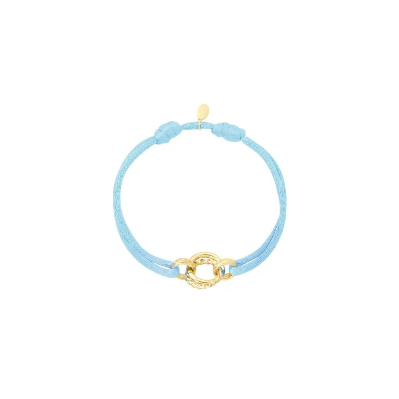 Armbandje blauw